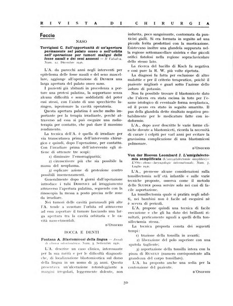 Rivista di chirurgia