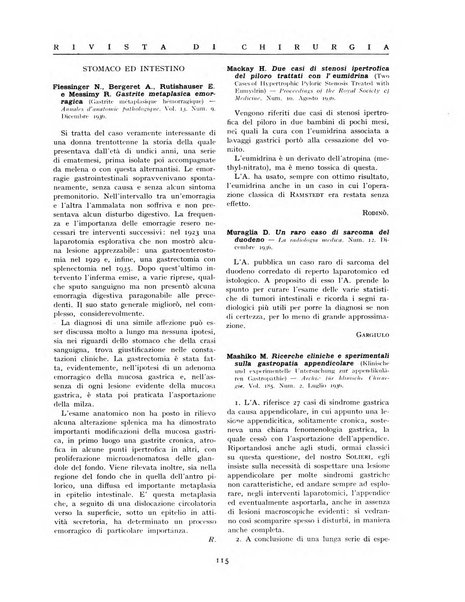 Rivista di chirurgia