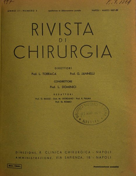 Rivista di chirurgia