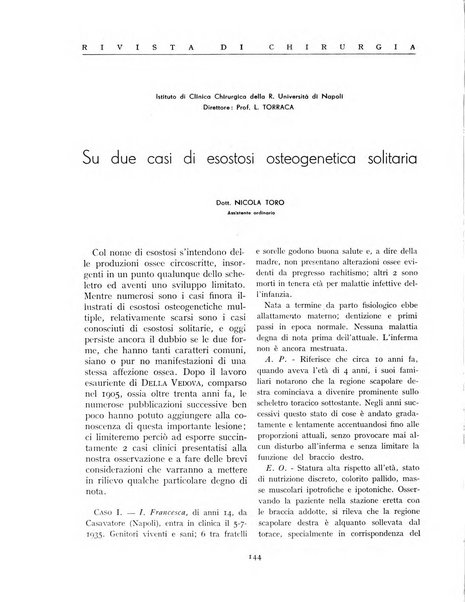 Rivista di chirurgia