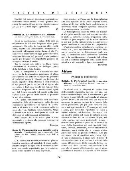 Rivista di chirurgia