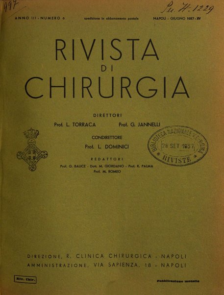 Rivista di chirurgia