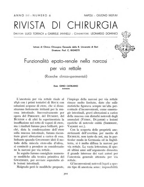 Rivista di chirurgia