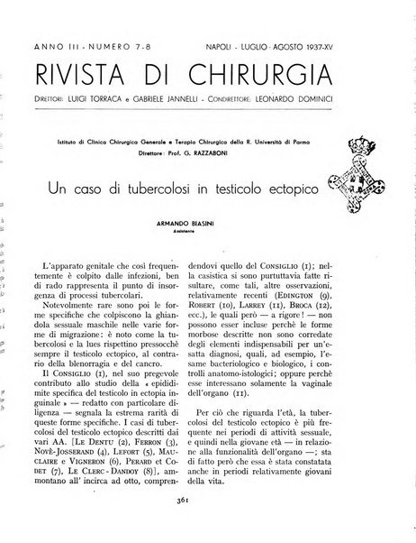 Rivista di chirurgia