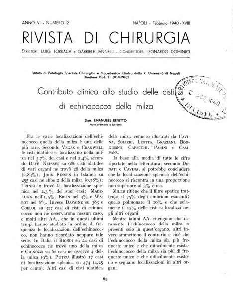 Rivista di chirurgia