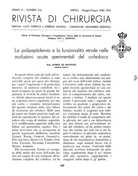 Rivista di chirurgia