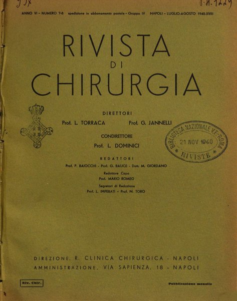 Rivista di chirurgia