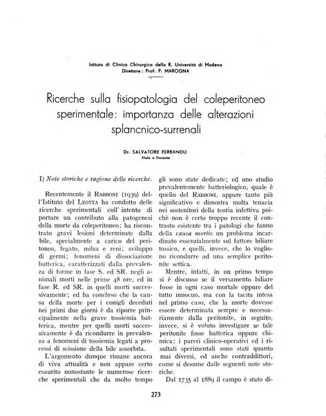 Rivista di chirurgia