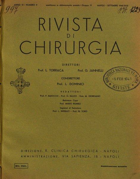 Rivista di chirurgia