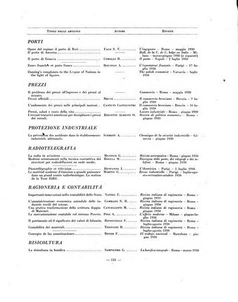 Indice bibliografico spoglio di pubblicazioni periodiche italiane ed estere pervenute alla biblioteca del Consiglio provinciale dell'economia di Milano