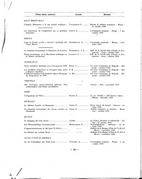 Indice bibliografico spoglio di pubblicazioni periodiche italiane ed estere pervenute alla biblioteca del Consiglio provinciale dell'economia di Milano