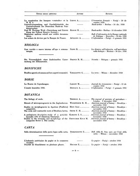 Indice bibliografico spoglio di pubblicazioni periodiche italiane ed estere pervenute alla biblioteca del Consiglio provinciale dell'economia di Milano