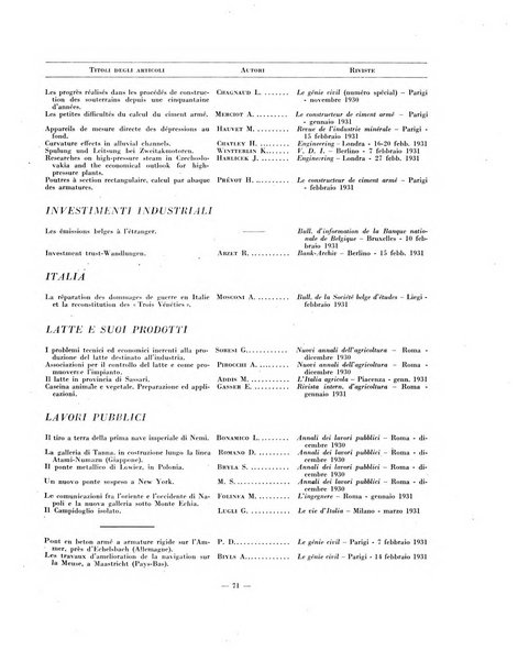 Indice bibliografico spoglio di pubblicazioni periodiche italiane ed estere pervenute alla biblioteca del Consiglio provinciale dell'economia di Milano