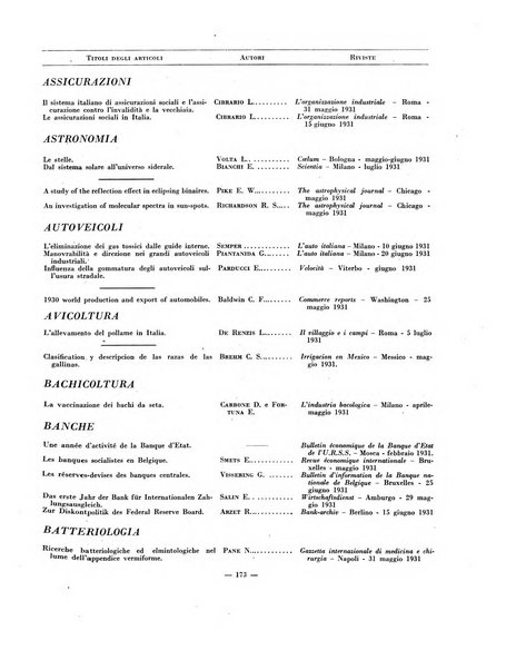 Indice bibliografico spoglio di pubblicazioni periodiche italiane ed estere pervenute alla biblioteca del Consiglio provinciale dell'economia di Milano