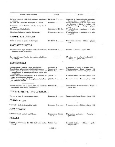 Indice bibliografico spoglio di pubblicazioni periodiche italiane ed estere pervenute alla biblioteca del Consiglio provinciale dell'economia di Milano