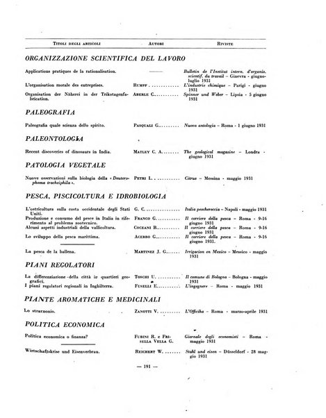 Indice bibliografico spoglio di pubblicazioni periodiche italiane ed estere pervenute alla biblioteca del Consiglio provinciale dell'economia di Milano