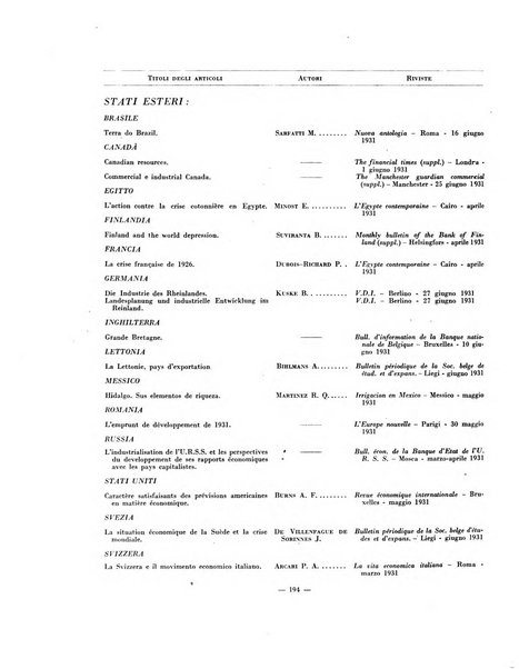 Indice bibliografico spoglio di pubblicazioni periodiche italiane ed estere pervenute alla biblioteca del Consiglio provinciale dell'economia di Milano