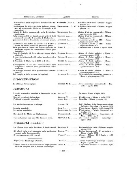 Indice bibliografico spoglio di pubblicazioni periodiche italiane ed estere pervenute alla biblioteca del Consiglio provinciale dell'economia di Milano