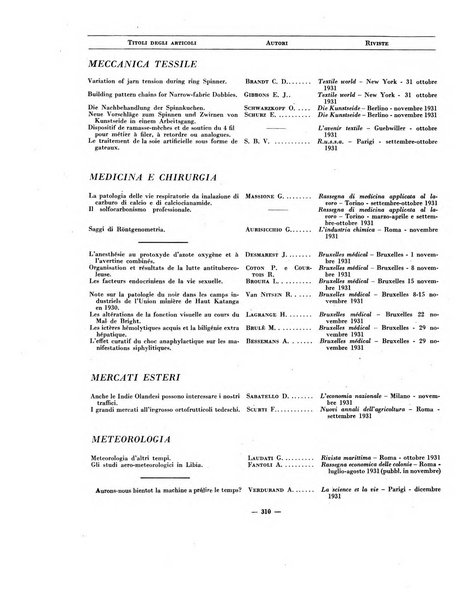 Indice bibliografico spoglio di pubblicazioni periodiche italiane ed estere pervenute alla biblioteca del Consiglio provinciale dell'economia di Milano