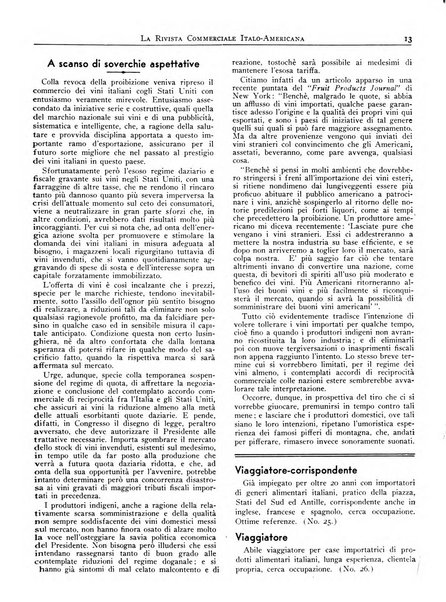 Rivista commerciale italo-americana bollettino settimanale della Camera di commercio italiana in New York