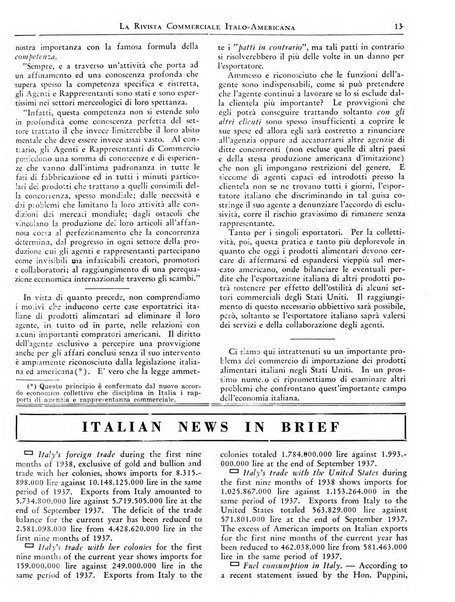 Rivista commerciale italo-americana bollettino settimanale della Camera di commercio italiana in New York