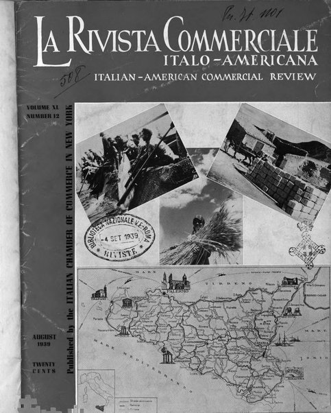 Rivista commerciale italo-americana bollettino settimanale della Camera di commercio italiana in New York