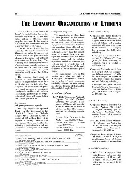 Rivista commerciale italo-americana bollettino settimanale della Camera di commercio italiana in New York