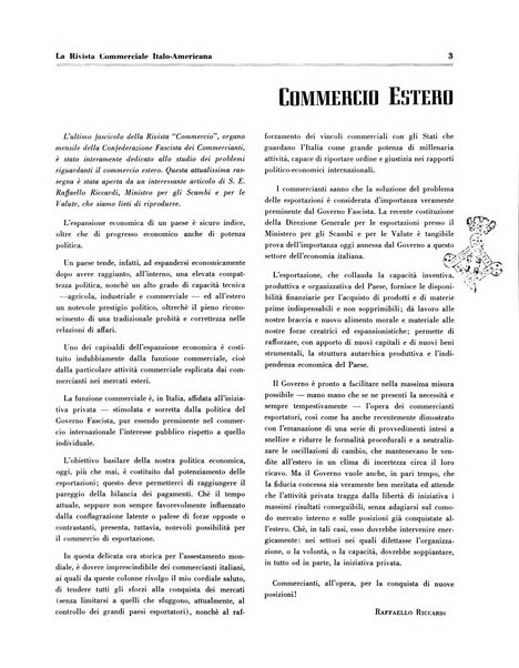 Rivista commerciale italo-americana bollettino settimanale della Camera di commercio italiana in New York