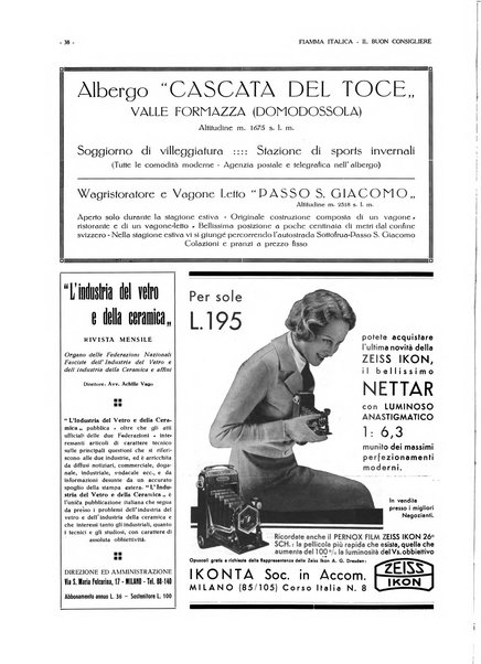 Fiamma italica rassegna mensile