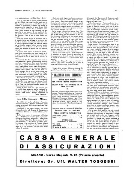 Fiamma italica rassegna mensile