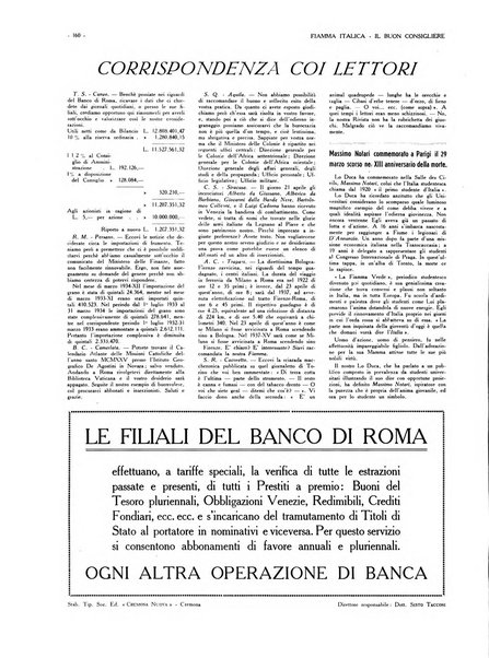 Fiamma italica rassegna mensile