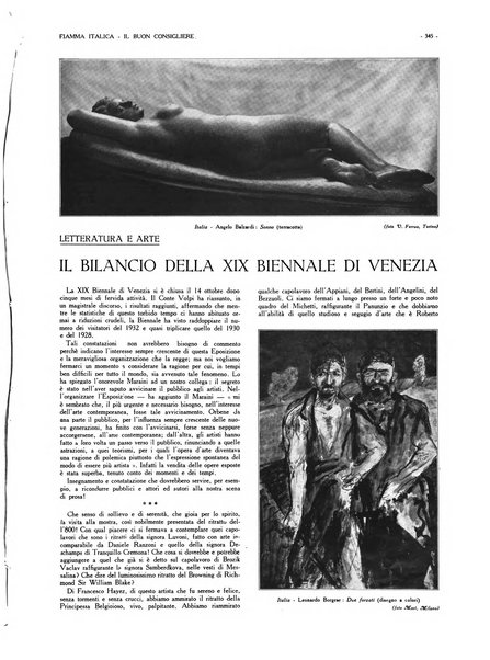 Fiamma italica rassegna mensile