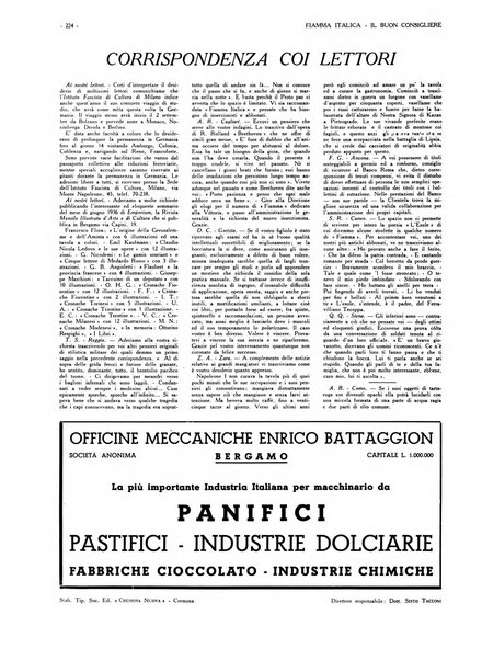 Fiamma italica rassegna mensile