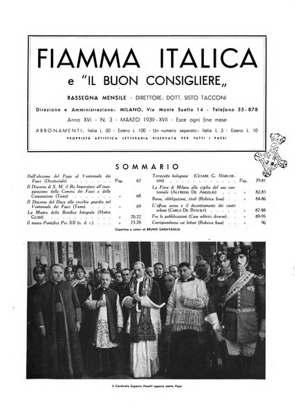 Fiamma italica rassegna mensile