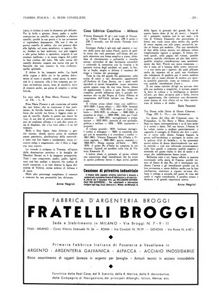 Fiamma italica rassegna mensile