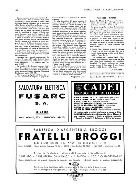 Fiamma italica rassegna mensile