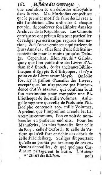 Histoire des ouvrages des sçavans