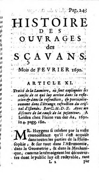 Histoire des ouvrages des sçavans