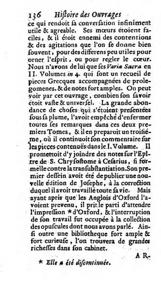 Histoire des ouvrages des sçavans