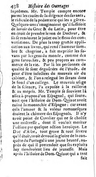 Histoire des ouvrages des sçavans