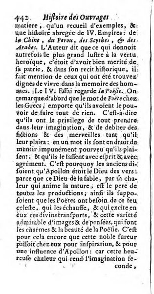 Histoire des ouvrages des sçavans