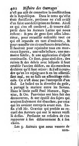 Histoire des ouvrages des sçavans