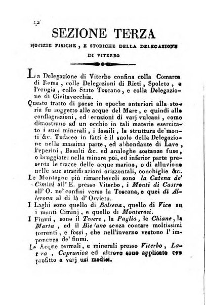 Notiziario ed Almanacco della delegazione di Viterbo