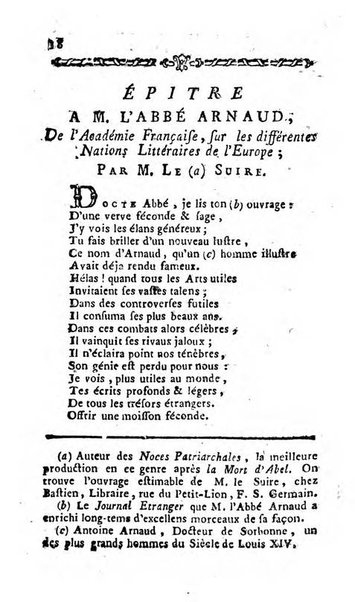 Almanach littéraire, ou Etrennes d'Apollon ...