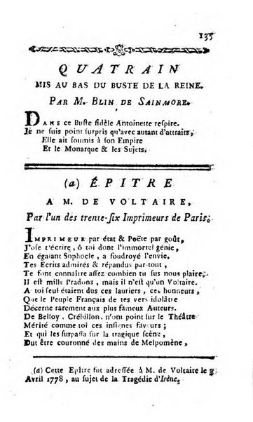 Almanach littéraire, ou Etrennes d'Apollon ...