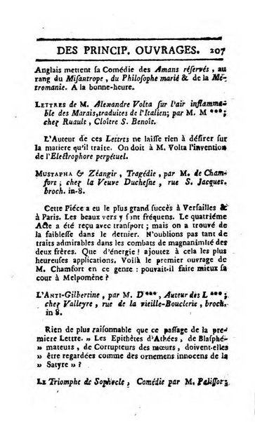 Almanach littéraire, ou Etrennes d'Apollon ...