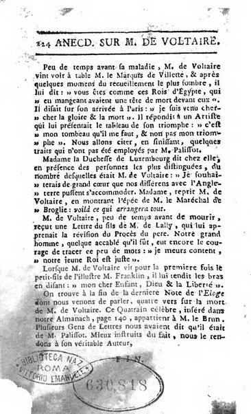 Almanach littéraire, ou Etrennes d'Apollon ...