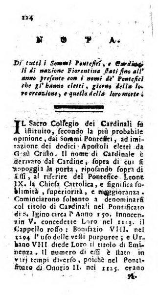 Nuovo lunario istorico... per uso della Toscana