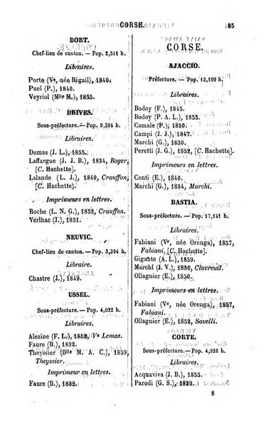 Annuaire de la librairie, de l'imprimerie, de la papeterie etc. J. Delalain