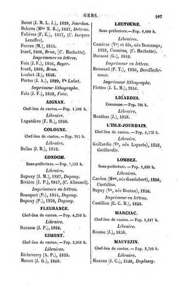 Annuaire de la librairie, de l'imprimerie, de la papeterie etc. J. Delalain